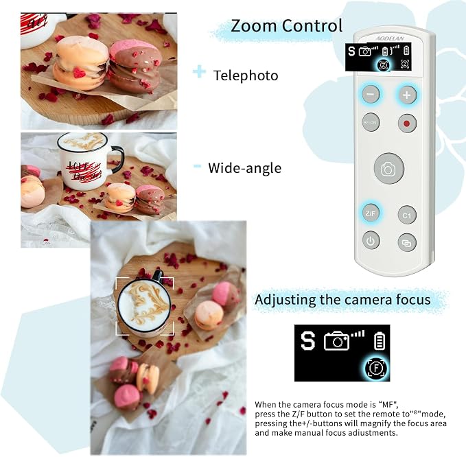 Remote Control for Sony Camera, USB-C Rechargeable Wireless Shutter Release - Image 6