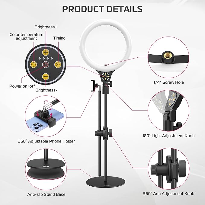ULANZI Overhead Tripod for Phone - Image 8