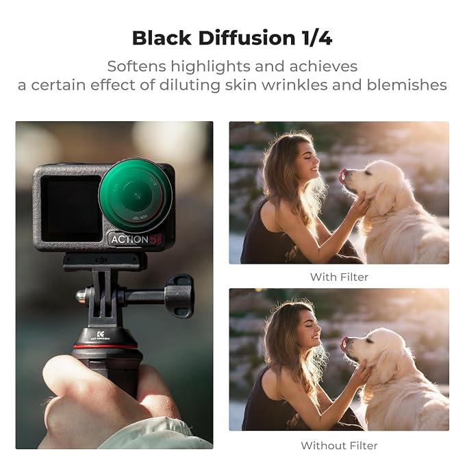 K&F CONCEPT Push in Fit Effect & ND & CPL Filter Set Compatible - Image 5