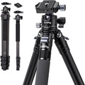 SmallRig AP-10 Carbon Fiber Tripod, 52.4" Lightweight Compact Camera Tripod by SmallRig