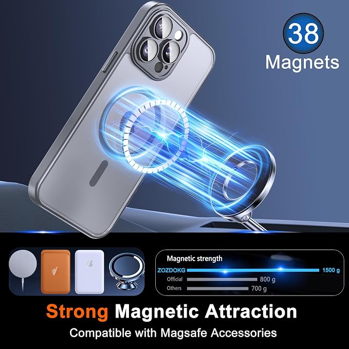 Magnetic for iPhone 15 Pro Max Case - Image 3