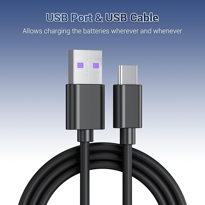 JJC DB-120 Battery Charger USB Triple Slot - Image 4