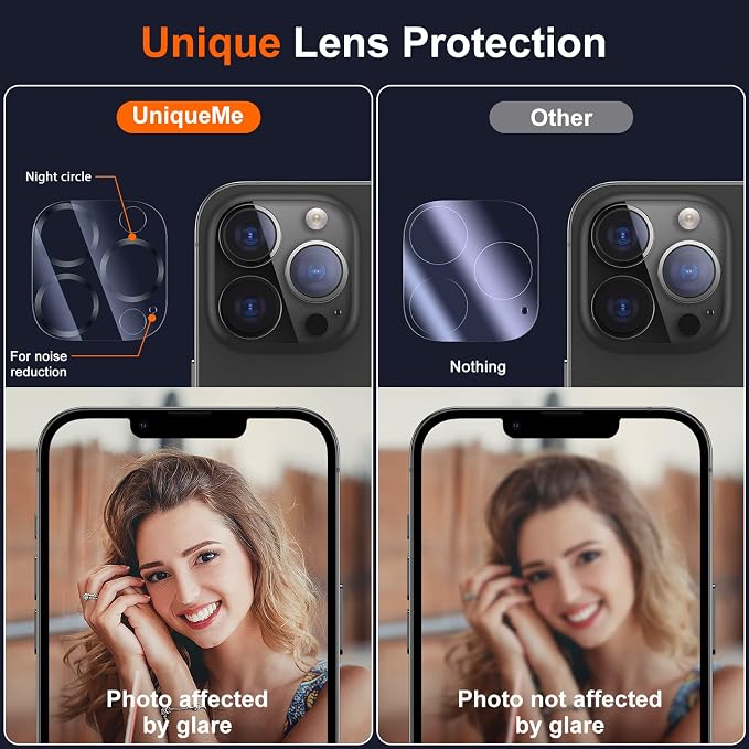 UniqueMe Camera Lens Protector Compatible - Image 3