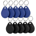 10pcs T5577 RFID Keyfobs 125khz Writable T5577 Key Fob Proximity ID Card Token by BABIQT