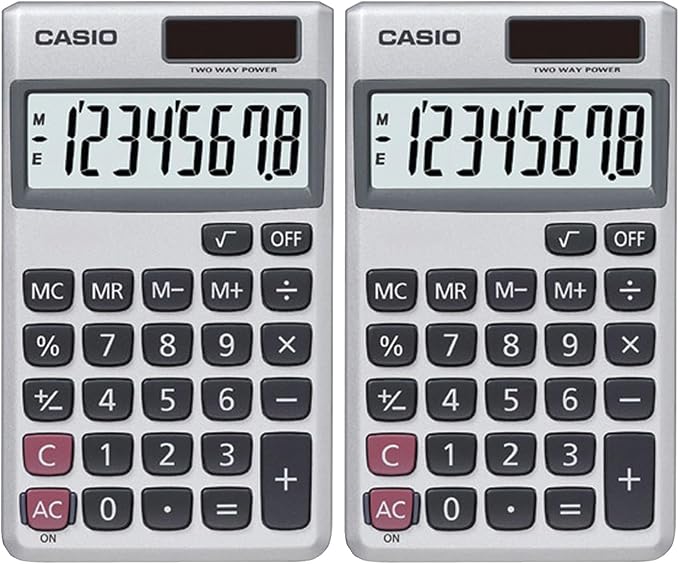 Casio SL-300SV Standard Function Desktop Calculator, General Purpose, Large by Casio