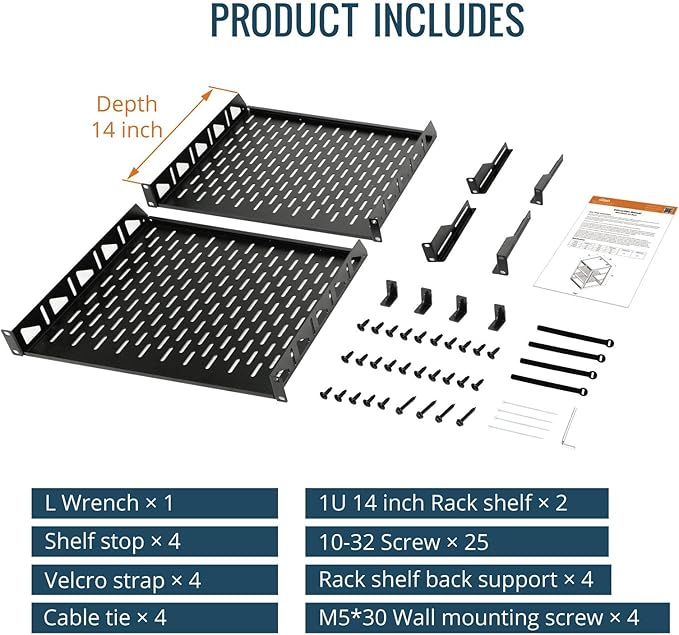 Tecmojo 20U Open Frame Network Rack - Image 6