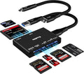 SD Card Reader 7 in 1, Kxable USB 3.0 Memory Card Reader/Writer 5Gbps, by Kxable