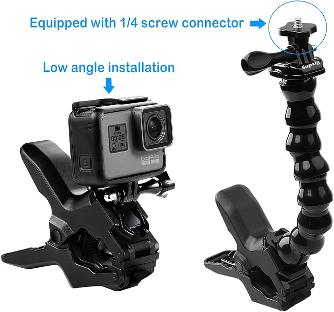 Suptig Jaws Flex Clamp Mount Gooseneck Mount - Image 3