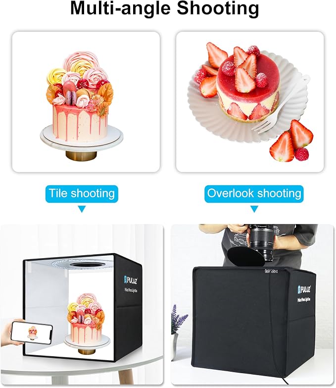 PULUZ Light Box Photography, 20x20 inch Large Photo Light Box - Image 6