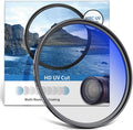 NEEWER 58mm MRC UV Protection Filter 30 Layers Nano Multi-Resistant Coatings/HD by Neewer