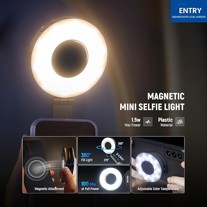NEEWER ENTRY LEVEL VERSION Magnetic Selfie Light Compatible - Image 3
