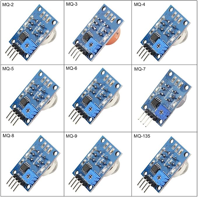 9 in 1 MQ Sensor Modules Kit Project Super Starter Kits - Image 2