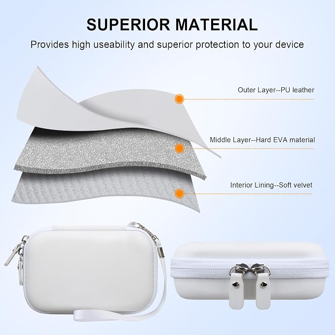Elonbo Carrying Case for KODAK Step Instant Smartphone Photo Printer, Portable - Image 6