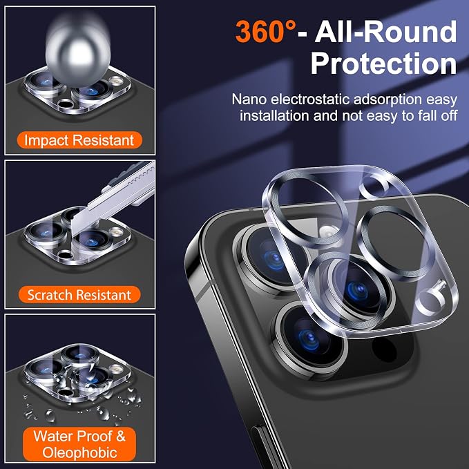 UniqueMe Camera Lens Protector Compatible - Image 2