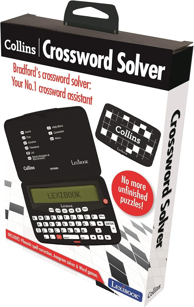 LEXiBOOK - Collins Bradford, Electronic Crossword Solver, Phonetic - Image 6