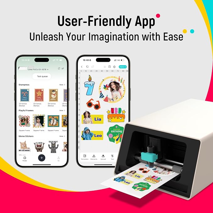 Liene PixCut S1 Color Sticker Printer & Cutting Machine - Image 7
