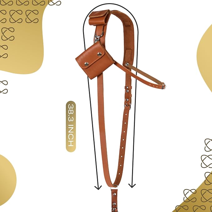 C Coiro Leather Camera Strap Crossbody - Image 2