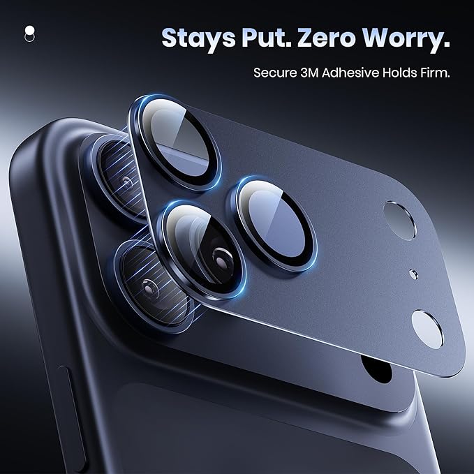 Hoerrye for iPhone 17 Pro Max Camera Lens Protector - Image 5