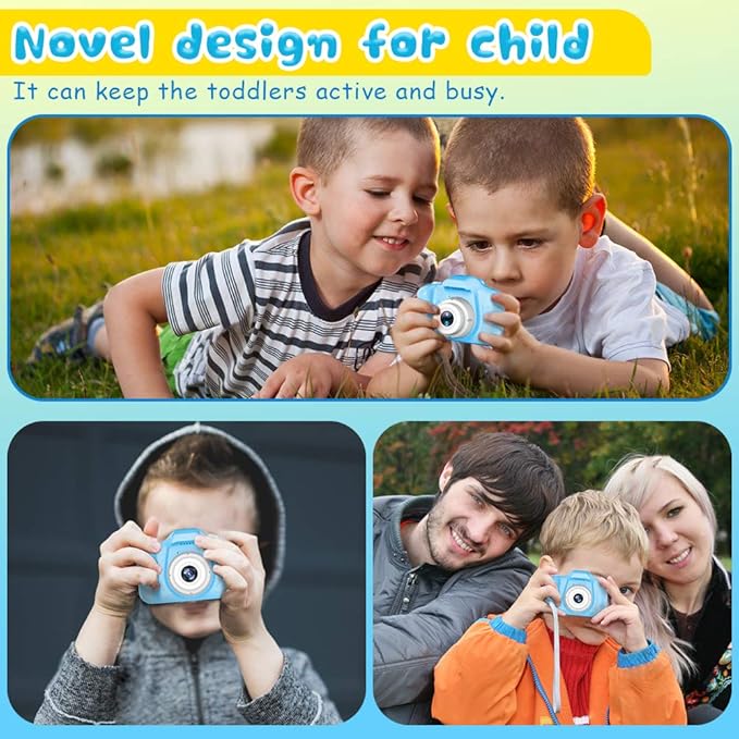 Seckton Upgrade Kids Selfie Camera, Christmas Birthday Gifts - Image 6