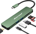 Hiearcool USB C Hub, USB-C Adapter, 7 in 1 USBC to HDMI Multi-Port Adapter by Hiearcool