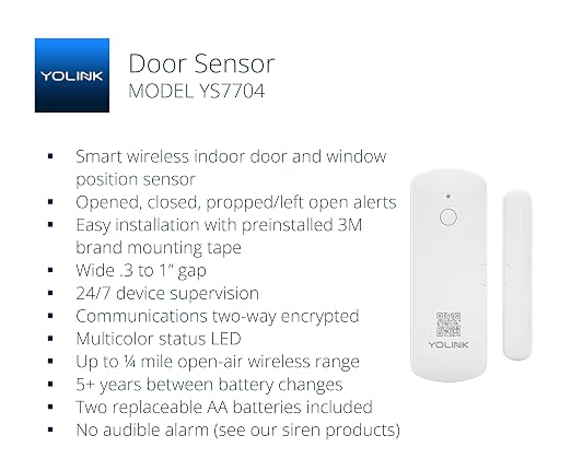 YoLink LoRa Smart Door Sensor Starter Kit: - Image 2