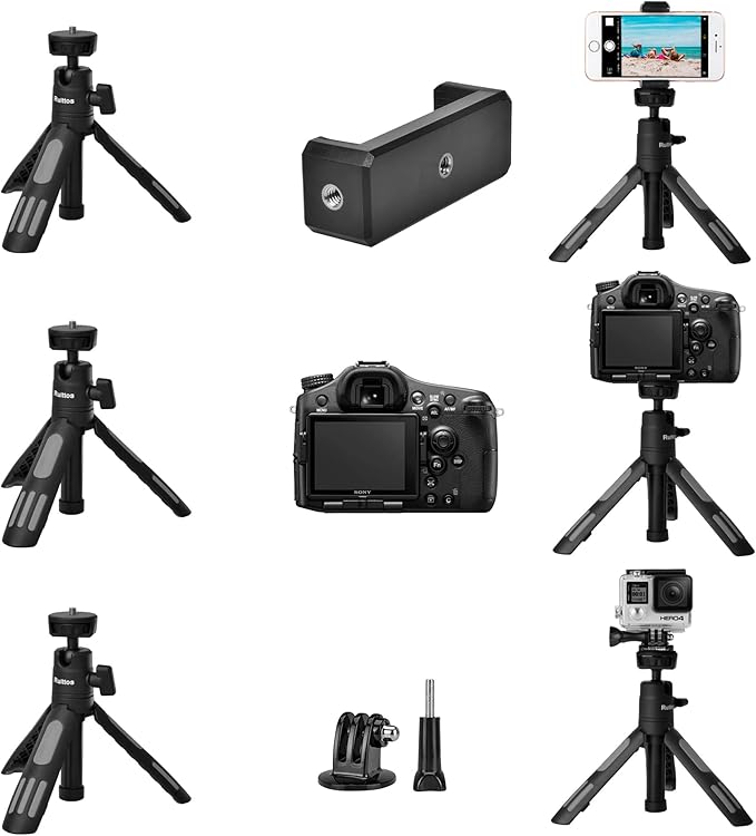 Ruittos Phone Tripod Stand and Selfie Stick - Image 2