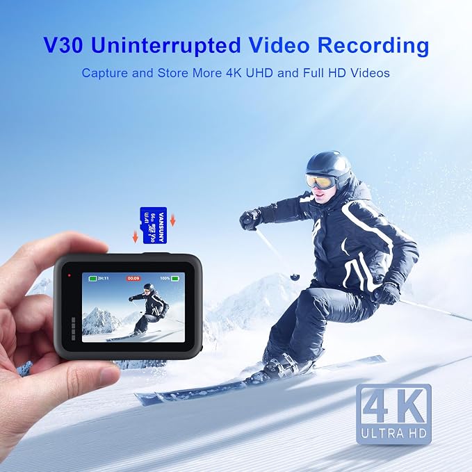 Vansuny Micro SD Card 64GB 3 Pack microSDXC Memory Card - Image 4