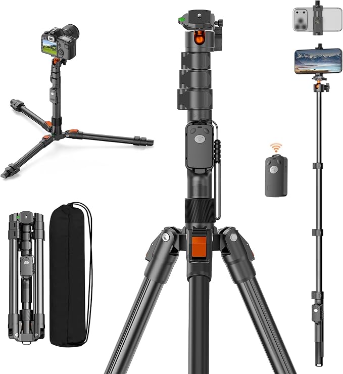 XXZU 75" Camera Tripod, Tripod For Camera Phone by XXZU
