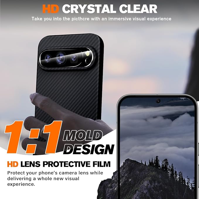 3 Pack for Google Pixel 10 Pro Camera Lens Protector, Tempered Glass 9 Hardness - Image 5