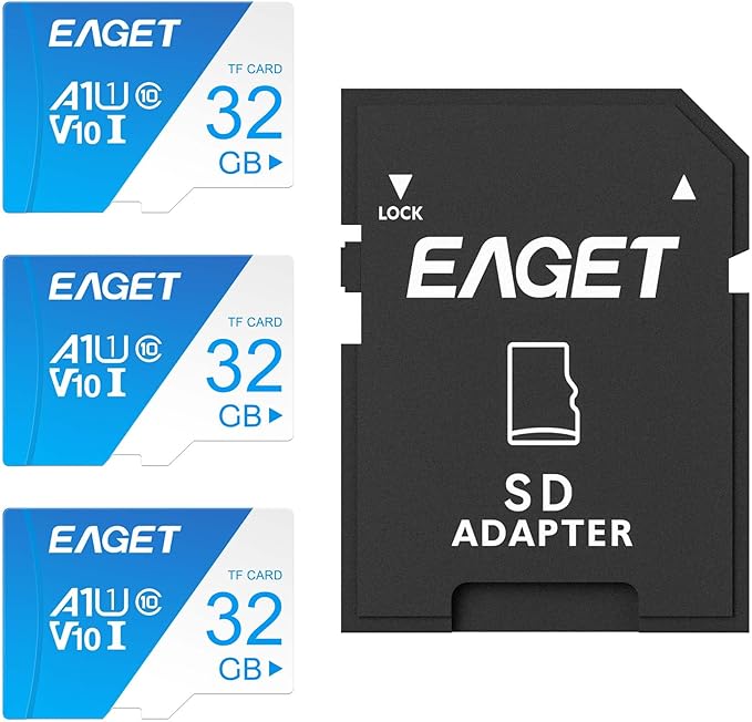 EAGET 3-Pack 32GB TF Memory Card Up to 100MB/s Read 30MB/s Write - Image 8
