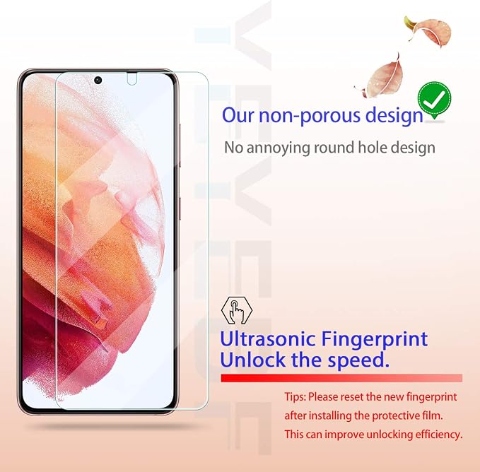 Galaxy S21 Plus HD Clear Tempered Glass Screen Protector + Camera Lens - Image 4