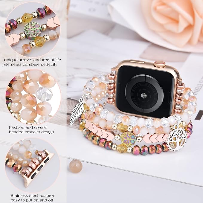MOFREE Beaded Bracelet Compatible - Image 2