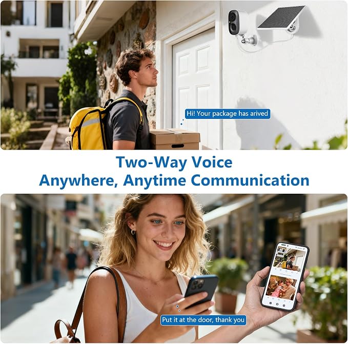 2K FHD Security Camera Wireless OutdoorCamera - Image 3