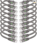 iMBAPrice 10' Cat5e Network Ethernet Patch Cable, 10 Pack by iMBAPrice