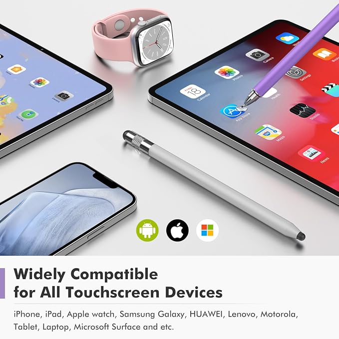 MEKO 3 in 1 Stylus Pens for Touch Screens, High Sensitivity & Precision - Image 5