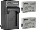 Kastar 2-Pack Battery and AC Wall Charger Replacement by Kastar