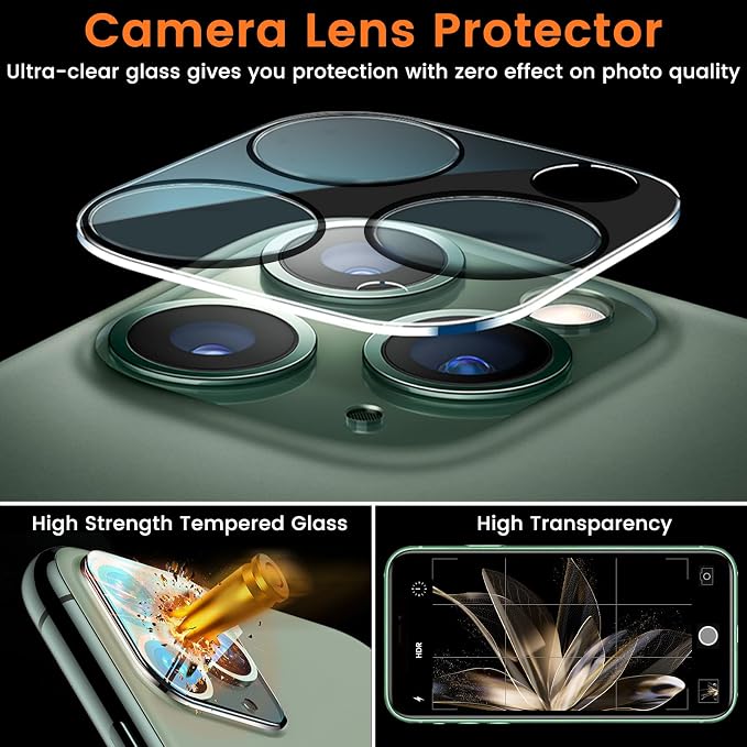 Lesakit 3+3 Pack Privacy Screen Protector - Image 5
