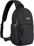 MOSISO Camera Sling Bag, DSLR/SLR/Mirrorless Camera Case Shockproof Photography by MOSISO