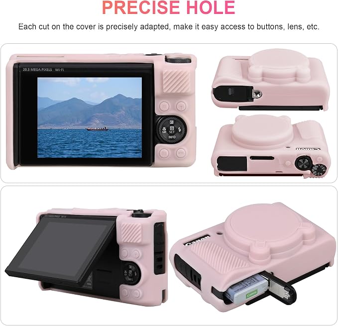 Canboc Case for Canon PowerShot SX740 SX730 HS Digital Camera, Hard Carrying - Image 6