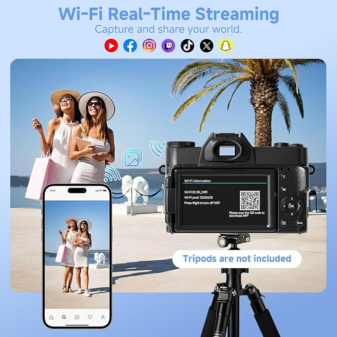 Digital Camera, UHD 75MP 5K Digital Cameras - Image 4