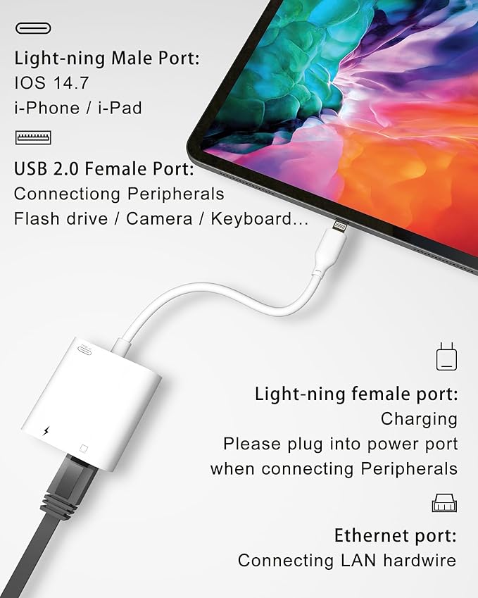 Lightning to Ethernet Adapter - Image 3