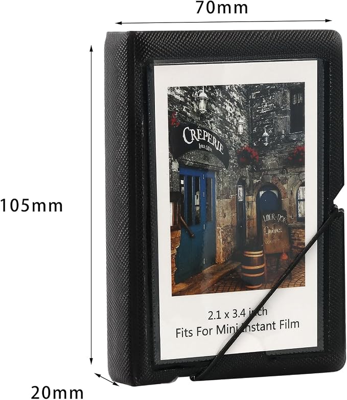 Mini Instant Film Polaroid Photo Album Book Holds 28 Photos Fits - Image 2