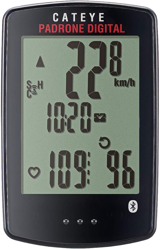 CATEYE Padrone Digital Bluetooth Cycling Computer – IPX8 Waterproof Wireless by CATEYE
