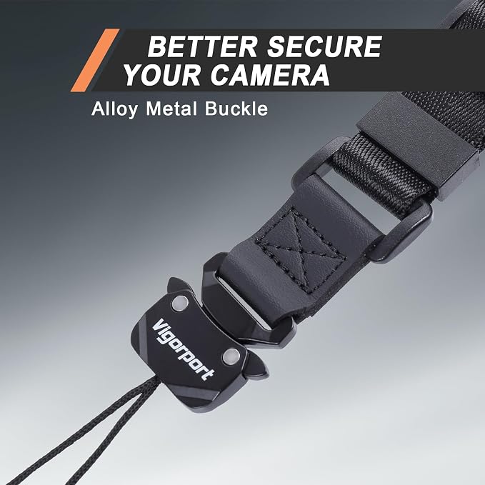 Vigorport Camera Strap, Crossbody Shoulder Strap, Camera Neck Strap - Image 3