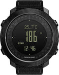 NORTH EDGE Military Watch for Men Large Face Tactical Survival Digital Wrist by NORTH+EDGE