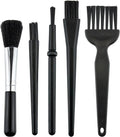 5 PCS Mini Keyboard Cleaning Brushes Kit, PP Handle Nylon Anti Static by Juxiamal