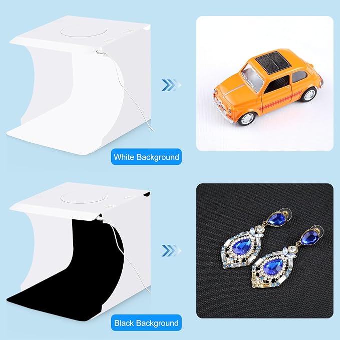 Portable Photo Light Box 10 Inch, Folding Photography Studio Tent - Image 5