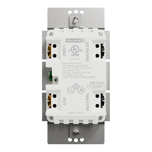Square D by Schneider Electric X-Series Z-Wave Plus 3 Way Rocker Smart Light - Image 3