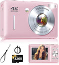 Digital Camera, 44MP FHD 1080P Point and Shoot Digital Camera by CEYE