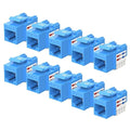 Cable Matters 10-Pack 10Gbps Cat6 Keystone Jacks, RJ45 Keystone Jack, Ethernet by CableMatters